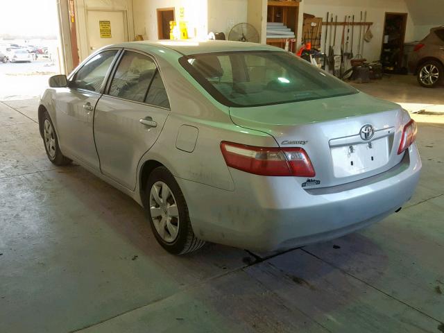 4T1BE46K19U305941 - 2009 TOYOTA CAMRY BASE ვერცხლისფერი ფოტო 3