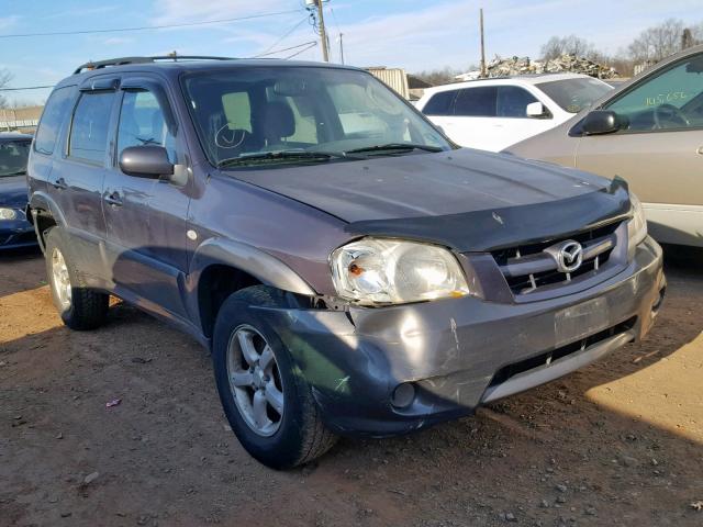 4F2CZ94176KM24332 - 2006 MAZDA TRIBUTE S GRAY photo 1