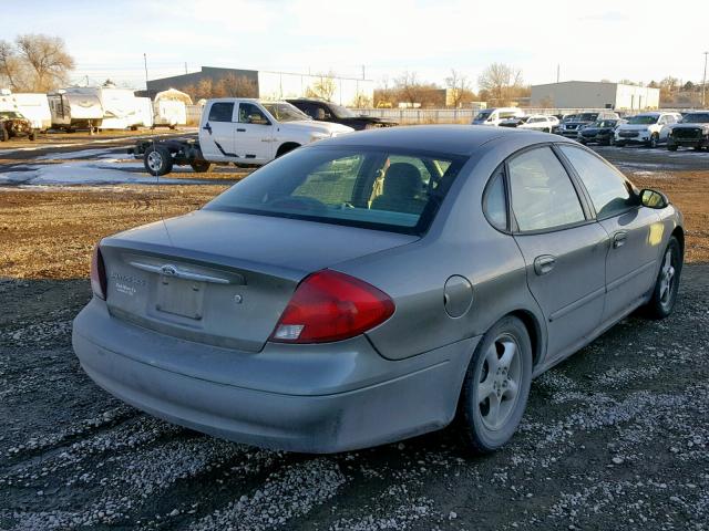 1FAFP55251G236512 - 2001 FORD TAURUS SES TAN photo 4