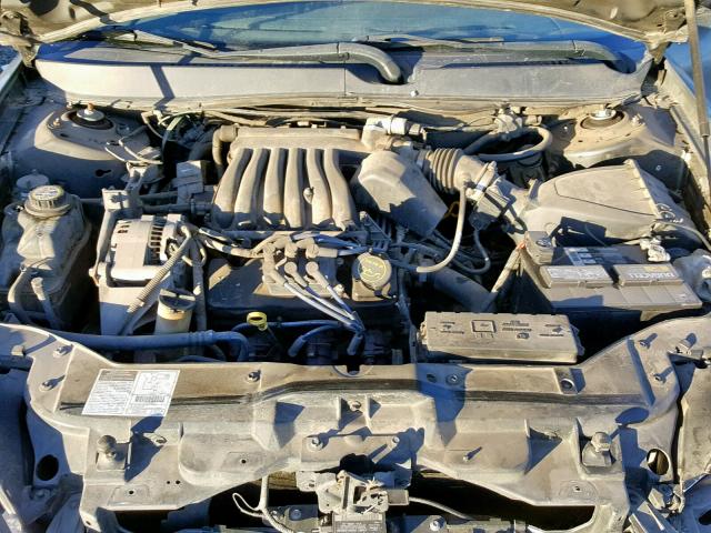 1FAFP55251G236512 - 2001 FORD TAURUS SES TAN photo 7