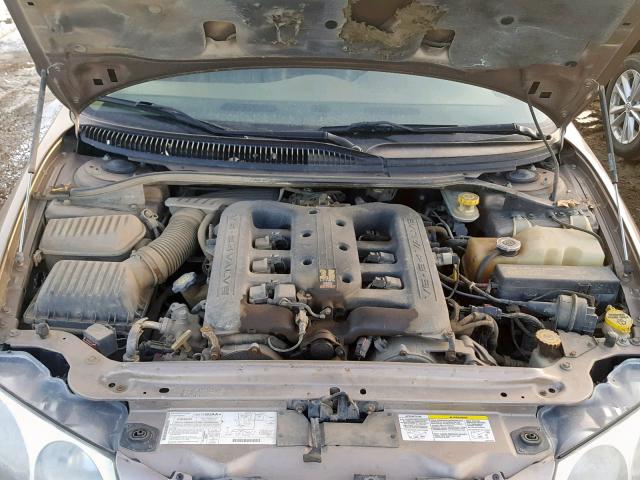 2C3HE66G02H219099 - 2002 CHRYSLER 300M GOLD photo 7