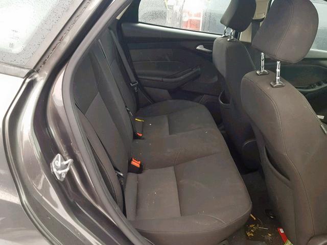 1FADP3F21FL382494 - 2015 FORD FOCUS SE GRAY photo 6