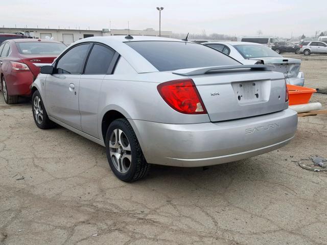 1G8AW14F85Z108399 - 2005 SATURN ION LEVEL SILVER photo 3