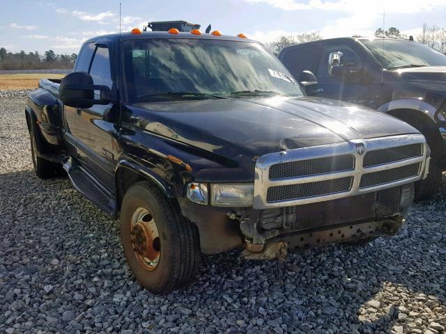 1B7MC3368YJ125148 - 2000 DODGE RAM 3500 BLACK photo 1