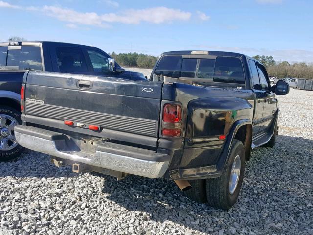 1B7MC3368YJ125148 - 2000 DODGE RAM 3500 BLACK photo 4