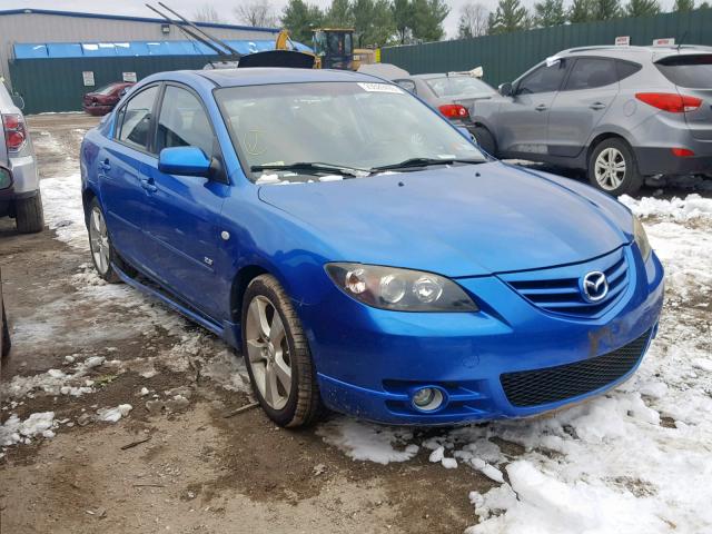 JM1BK323X61403045 - 2006 MAZDA 3 S BLUE photo 1