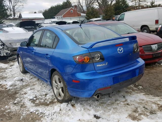 JM1BK323X61403045 - 2006 MAZDA 3 S BLUE photo 4