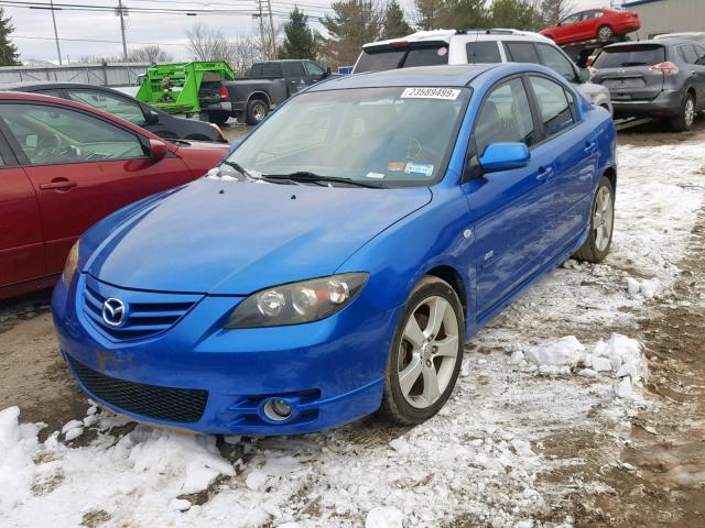 JM1BK323X61403045 - 2006 MAZDA 3 S BLUE photo 9