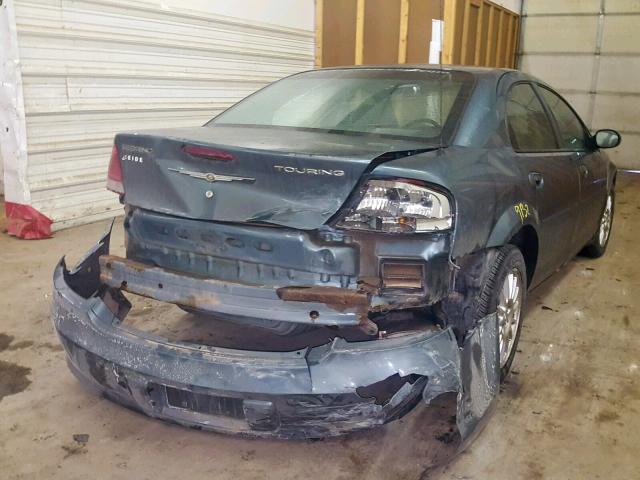 1C3EL56R15N603456 - 2005 CHRYSLER SEBRING TO 绿色 照片 4