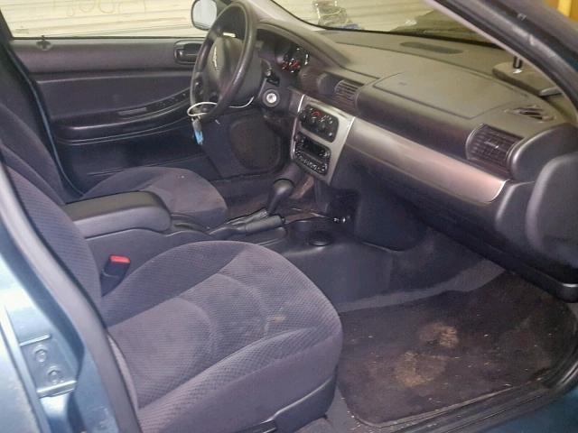 1C3EL56R15N603456 - 2005 CHRYSLER SEBRING TO 绿色 照片 5