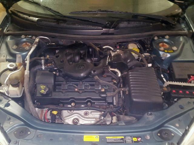 1C3EL56R15N603456 - 2005 CHRYSLER SEBRING TO 绿色 照片 7