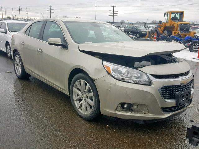 1G11F5SL9FF205127 - 2015 CHEVROLET MALIBU LTZ TAN photo 1