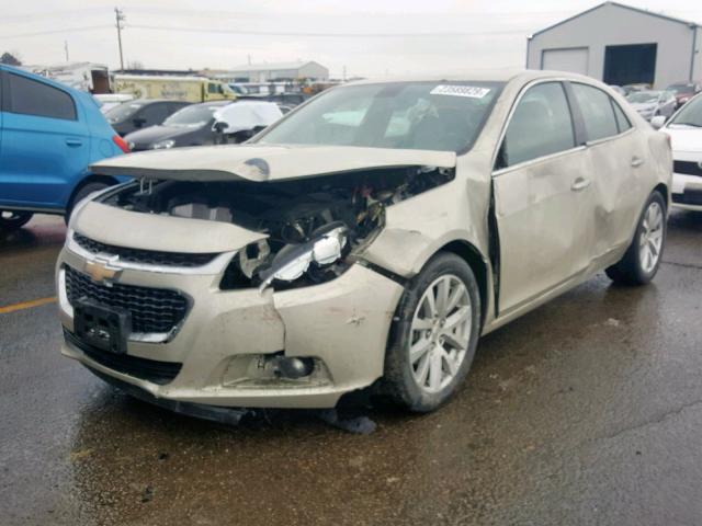 1G11F5SL9FF205127 - 2015 CHEVROLET MALIBU LTZ TAN photo 2