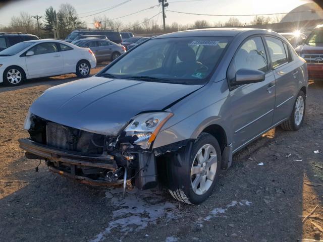 3N1AB61E18L664465 - 2008 NISSAN SENTRA 2.0 GRAY photo 2