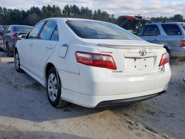 4T1BE46KX7U554185 - 2007 TOYOTA CAMRY NEW WHITE photo 3