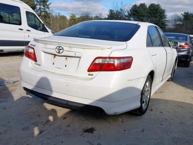 4T1BE46KX7U554185 - 2007 TOYOTA CAMRY NEW WHITE photo 4