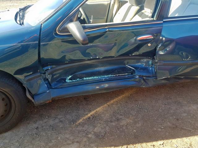 1N4BU31DXTC144955 - 1996 NISSAN ALTIMA XE BLUE photo 10