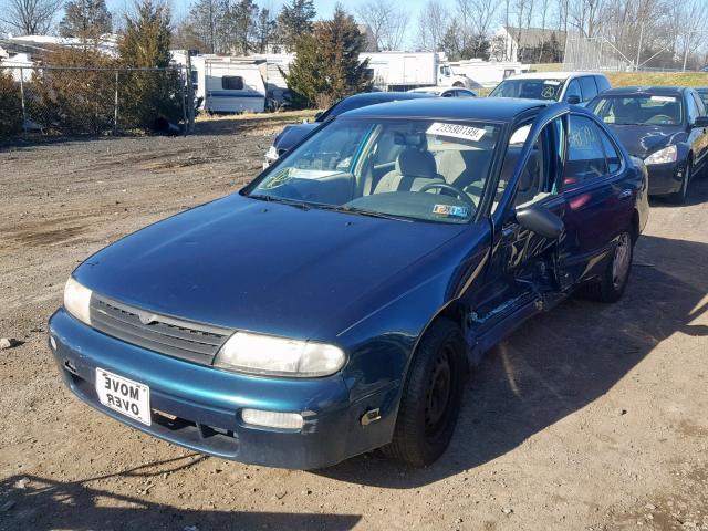 1N4BU31DXTC144955 - 1996 NISSAN ALTIMA XE BLUE photo 2