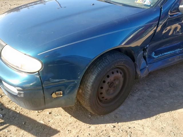 1N4BU31DXTC144955 - 1996 NISSAN ALTIMA XE BLUE photo 9