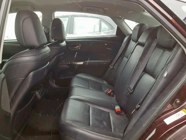 4T1BK1EB5EU120407 - 2014 TOYOTA AVALON BAS Burgund zdjęcie 6