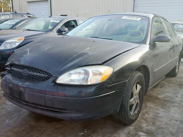 1FAFP55S12G261067 - 2002 FORD TAURUS SES BLACK photo 2