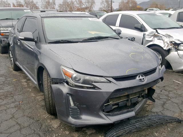 JTKJF5C70E3084151 - 2014 TOYOTA SCION TC ნაცრისფერი ფოტო 1