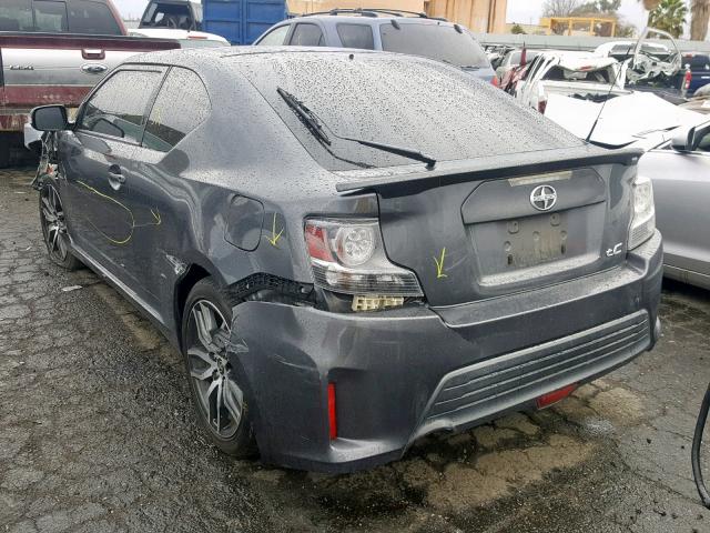 JTKJF5C70E3084151 - 2014 TOYOTA SCION TC ნაცრისფერი ფოტო 3