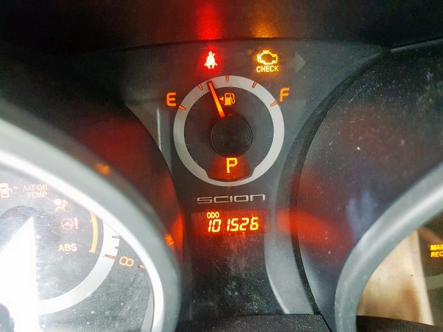 JTKJF5C70E3084151 - 2014 TOYOTA SCION TC ნაცრისფერი ფოტო 8