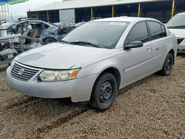 1G8AZ55F77Z174801 - 2007 SATURN ION LEVEL SILVER photo 2