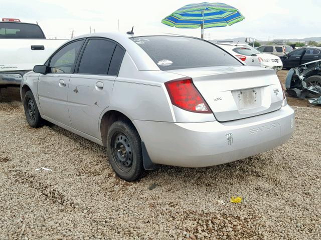 1G8AZ55F77Z174801 - 2007 SATURN ION LEVEL SILVER photo 3