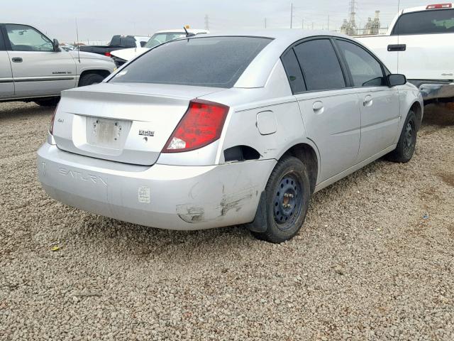 1G8AZ55F77Z174801 - 2007 SATURN ION LEVEL SILVER photo 4