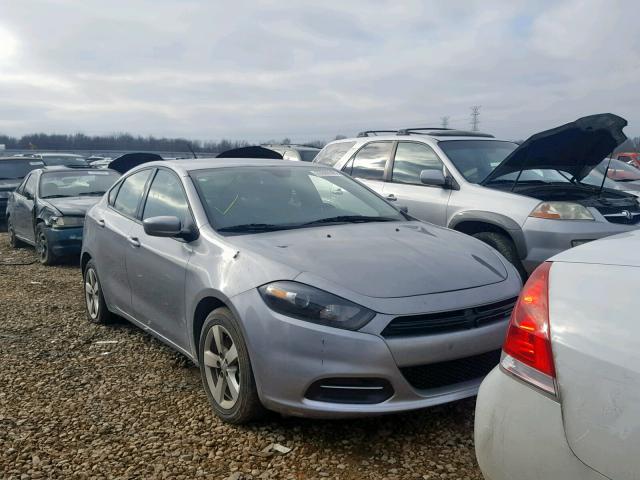 1C3CDFBA5GD652596 - 2016 DODGE DART SXT SILVER photo 1