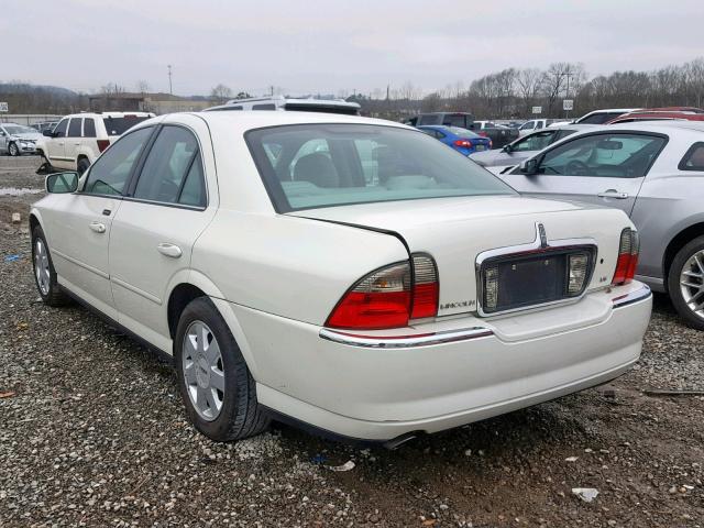 1LNHM86S74Y608602 - 2004 LINCOLN LS أبيض صورة 3