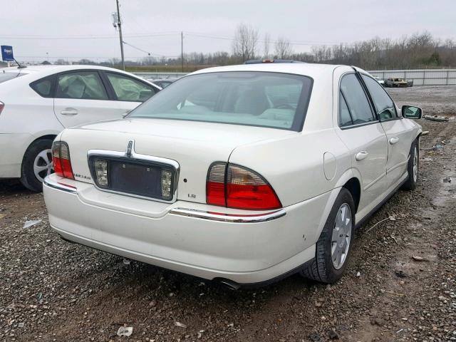 1LNHM86S74Y608602 - 2004 LINCOLN LS أبيض صورة 4