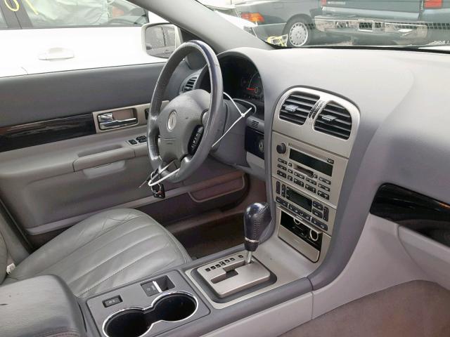 1LNHM86S74Y608602 - 2004 LINCOLN LS أبيض صورة 9