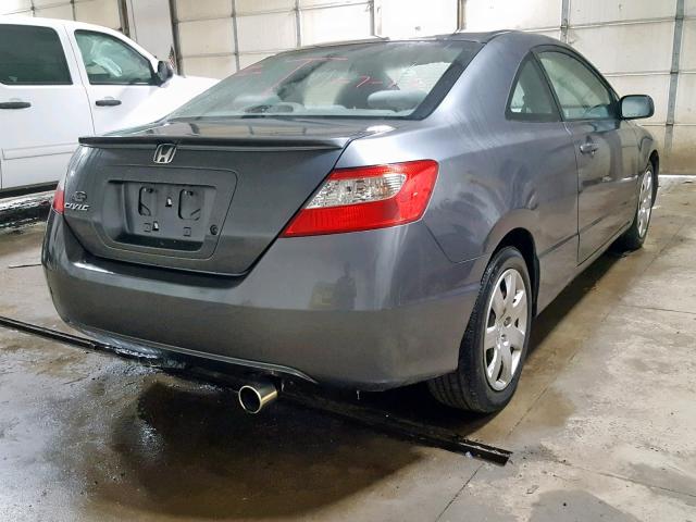 2HGFG1B61AH518890 - 2010 HONDA CIVIC LX 灰色 照片 4