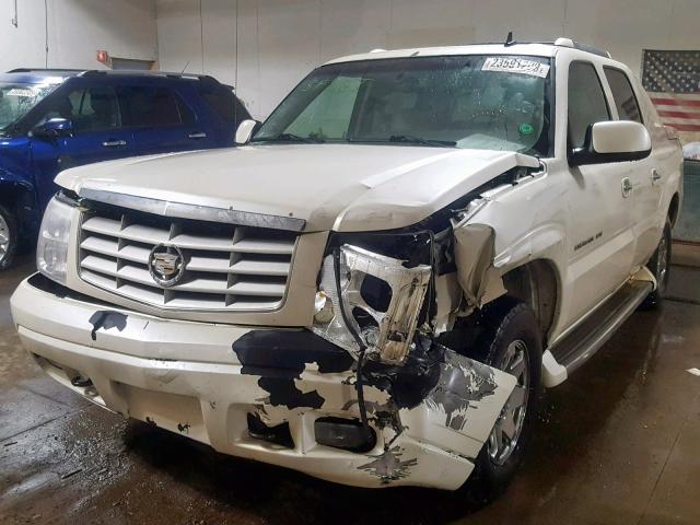 3GYEK62NX6G123427 - 2006 CADILLAC ESCALADE E WHITE photo 2