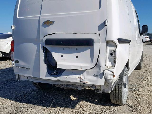 3N63M0YN3HK692709 - 2017 CHEVROLET CITY EXPRE WHITE photo 9