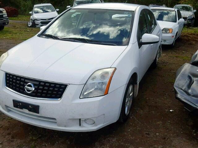 3N1AB61E19L620662 - 2009 NISSAN SENTRA 2.0 WHITE photo 2