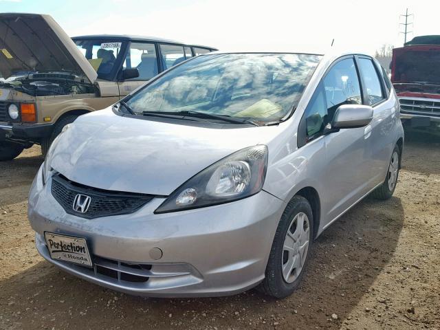 JHMGE8G3XDC048400 - 2013 HONDA FIT SILVER photo 2