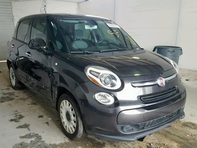 ZFBCFAAH2EZ016986 - 2014 FIAT 500L POP GRAY photo 1