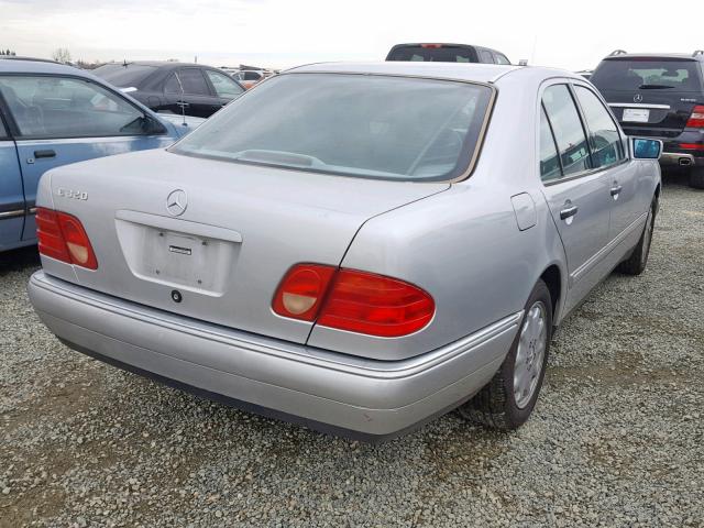 WDBJF65H6XA731751 - 1999 MERCEDES-BENZ E 320 SILVER photo 4