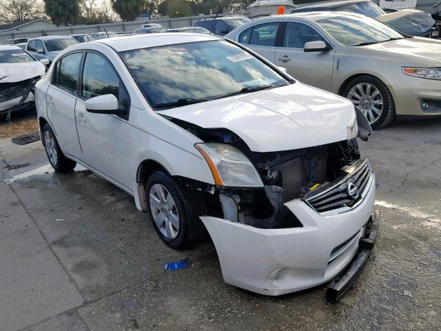 3N1AB6AP6AL602132 - 2010 NISSAN SENTRA 2.0 WHITE photo 1