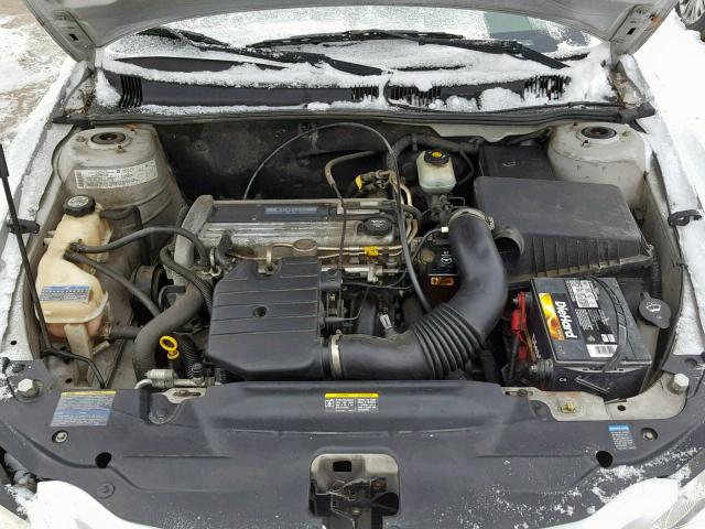 1G2NE52F54M680745 - 2004 PONTIAC GRAND AM S 银色 照片 7