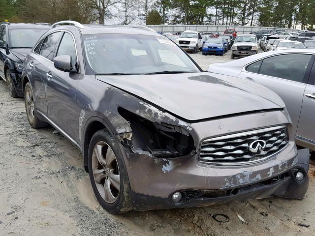 JNRAS18U49M101236 - 2009 INFINITI FX35 GRAY photo 1