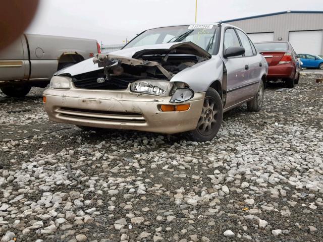 1Y1SK5261TZ060107 - 1996 GEO PRIZM SILVER photo 2