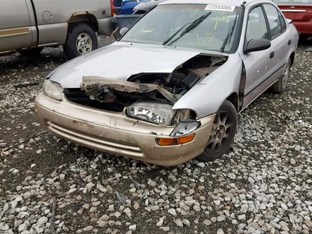 1Y1SK5261TZ060107 - 1996 GEO PRIZM SILVER photo 9