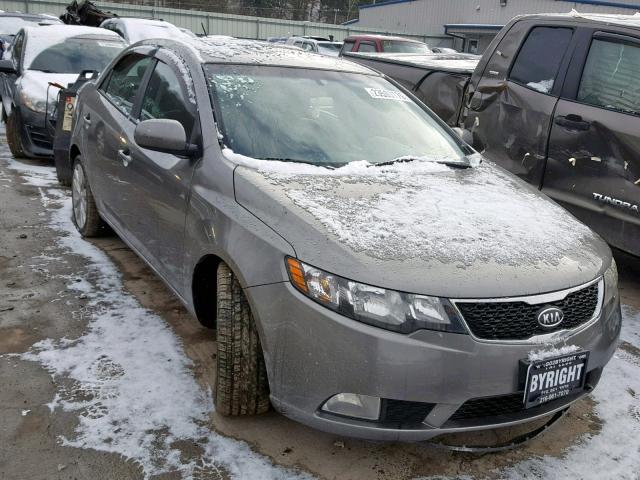 KNAFW4A32B5336924 - 2011 KIA FORTE SX GRAY photo 1