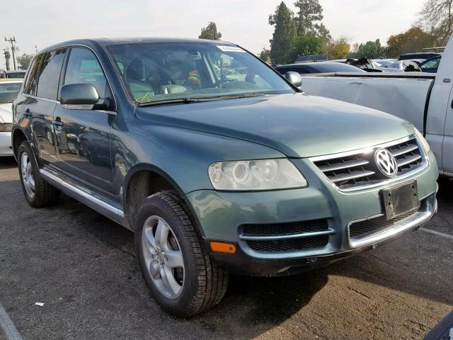 WVGCM77L94D047015 - 2004 VOLKSWAGEN TOUAREG 4. GREEN photo 1