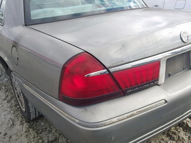 2MEFM74W1YX681996 - 2000 MERCURY GRAND MARQ GRAY photo 9